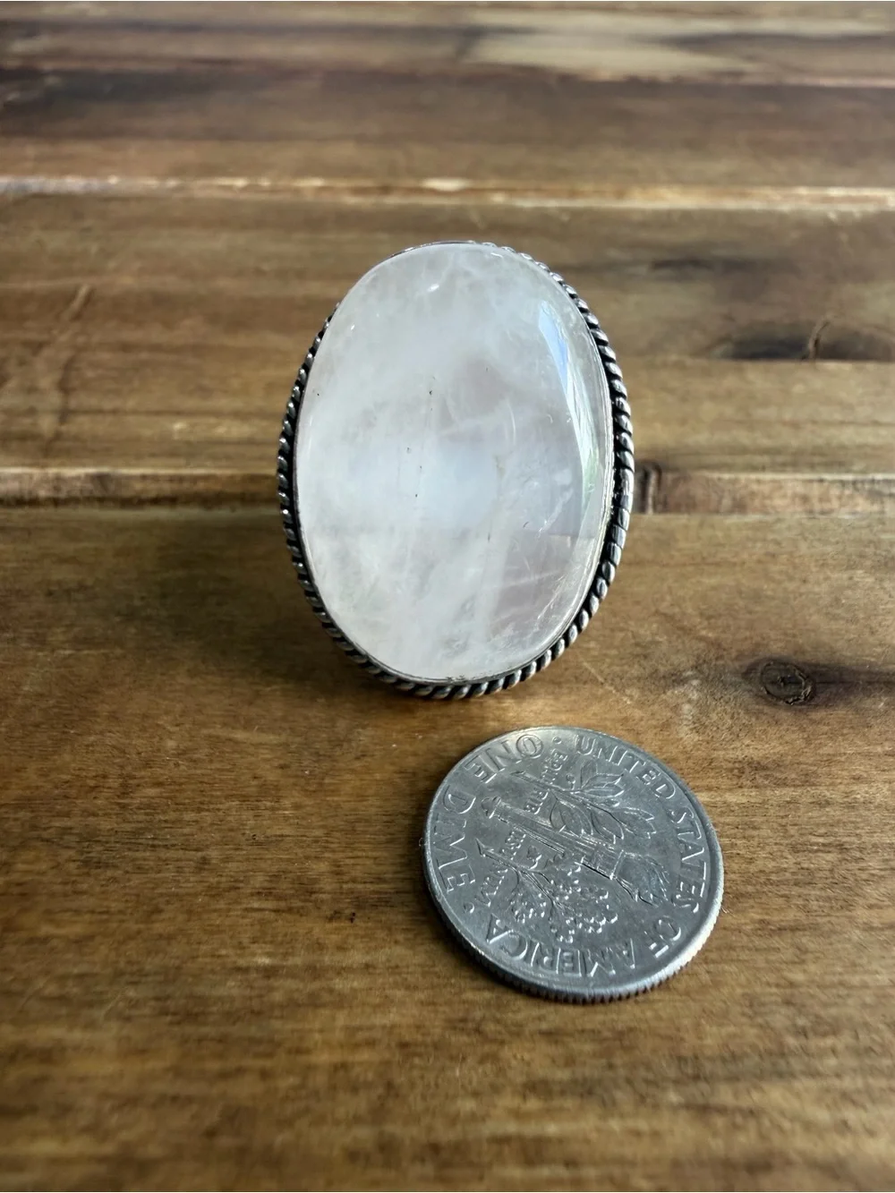 Vintage rose quartz
